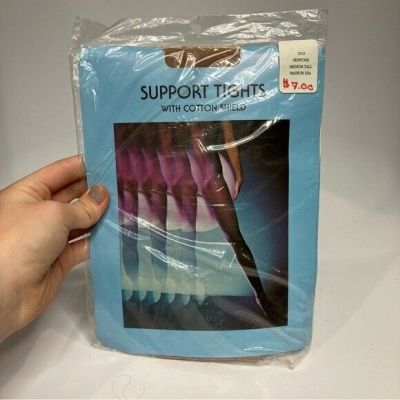 Support tights skin tone size medium tall